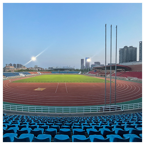 蓟州杭州电子科技大学混合型塑胶跑道